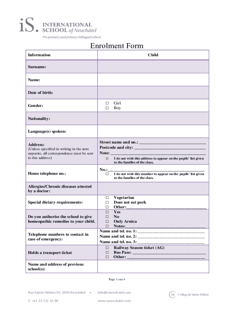 Form preview
