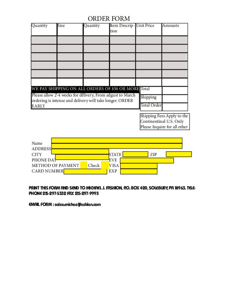 Form preview