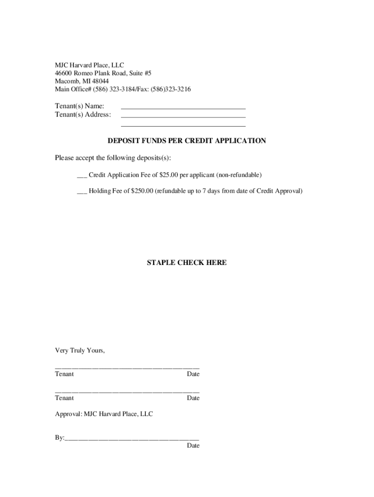 Fillable Online Ashford Apartments LLC Fax Email Print pdfFiller