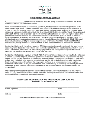 COVID Consent Form