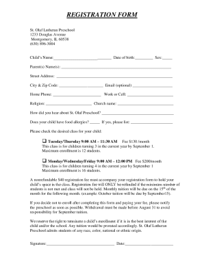 Form preview