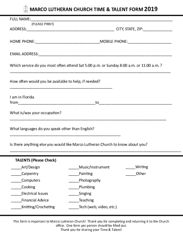 Form preview