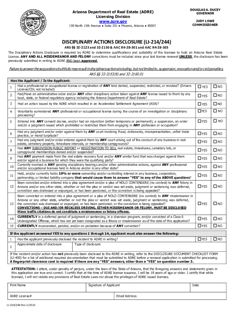 li disclosure Preview on Page 1.