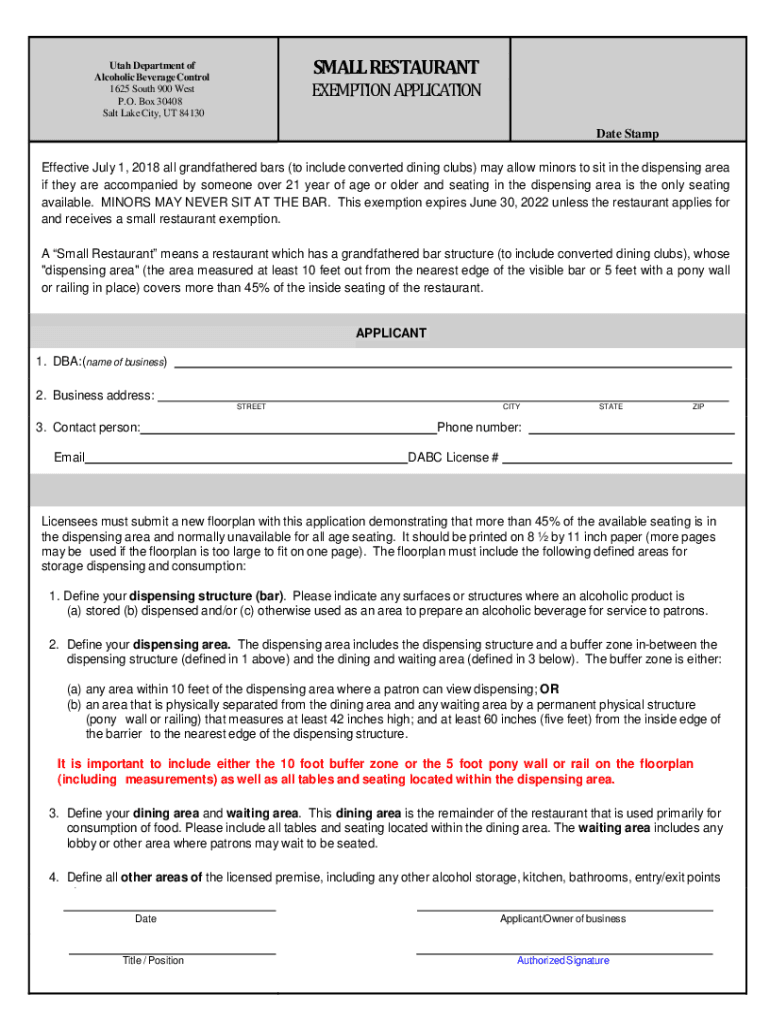 Fillable Online abc utah State Alcoholic Beverage or Liquor Control