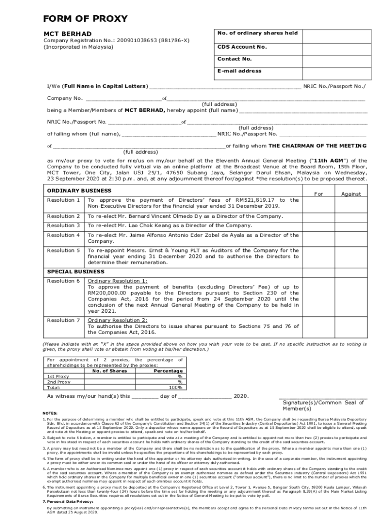 Fillable Online ORIENTAL FOOD INDUSTRIES HOLDINGS BERHAD Fax Email
