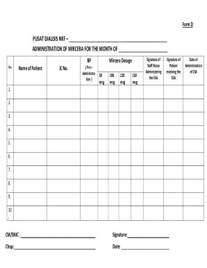 Form preview