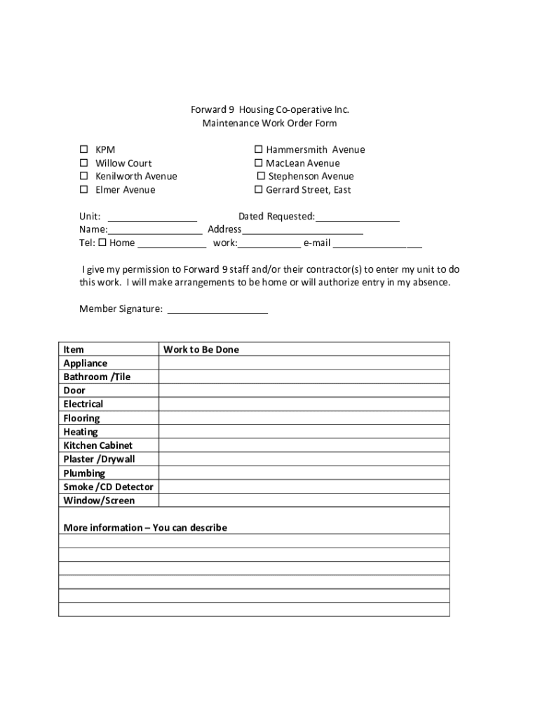 Form preview