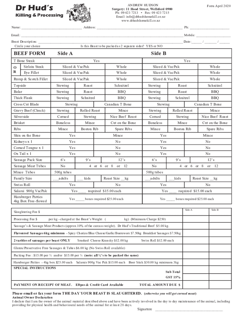 Form preview