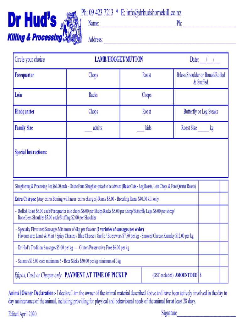 Form preview
