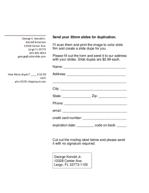 Form preview