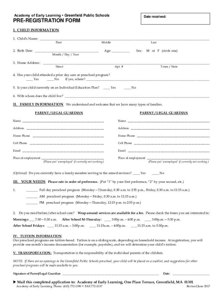 Form preview