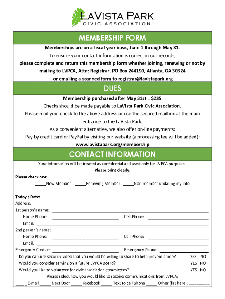 Form preview