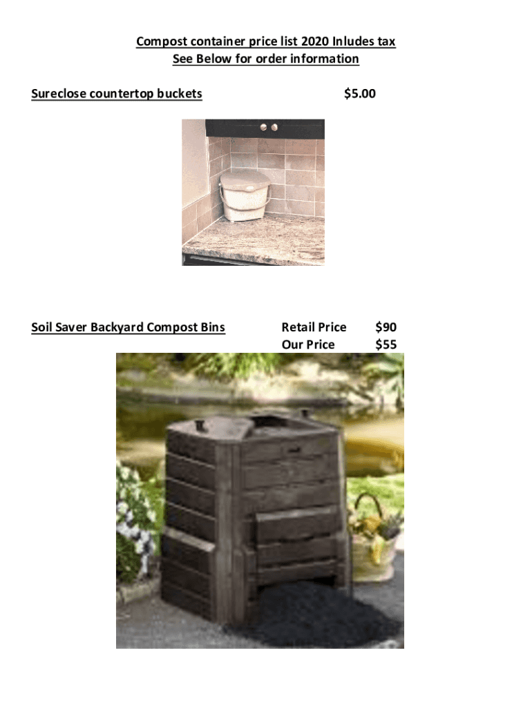 Fillable Online Composters Garden Center The Home Depot Fax Email