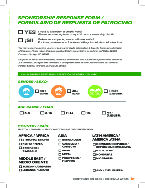 formulario de respuesta translation EnglishSpanish ...