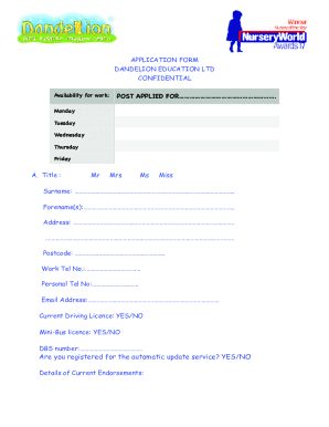 Form preview