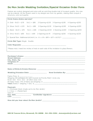 Form preview