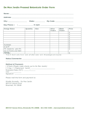 Form preview