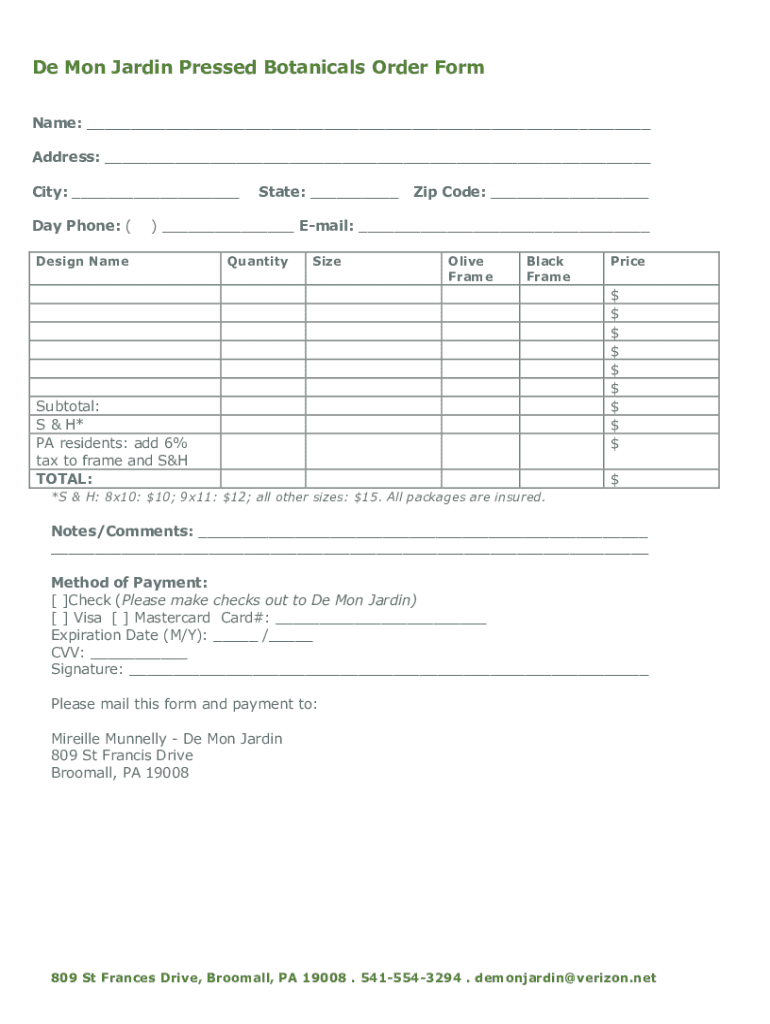 Form preview