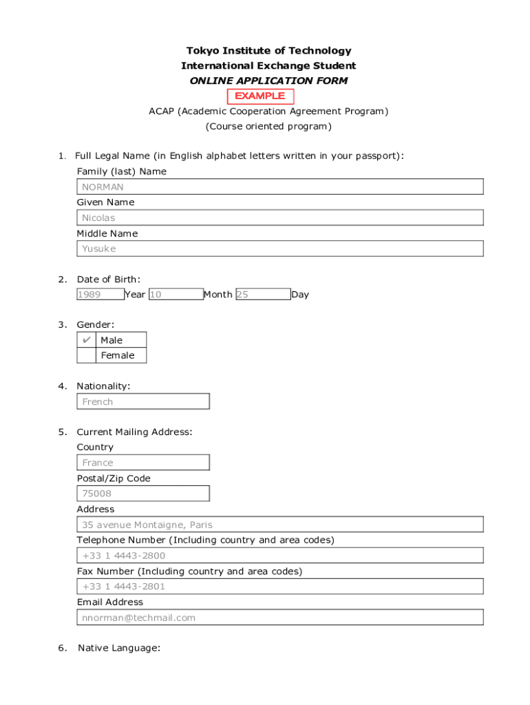 Form preview