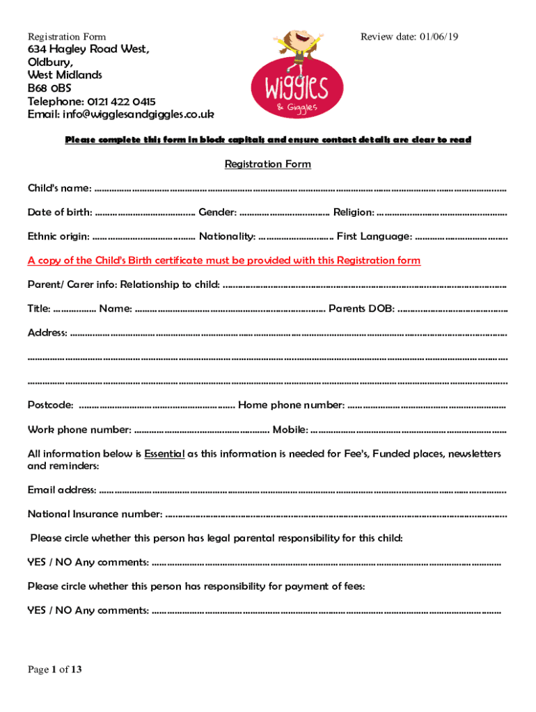 Form preview