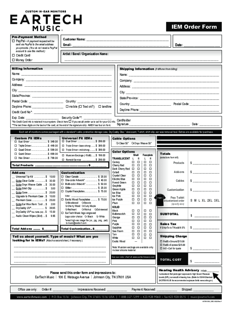 Form preview