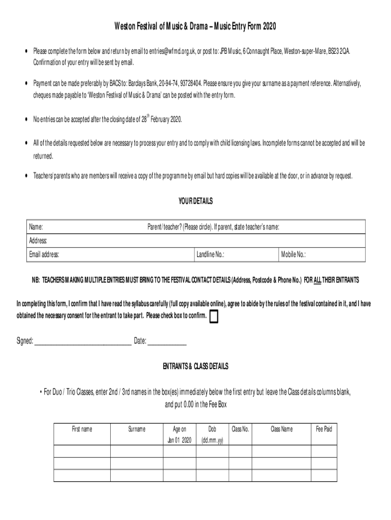 Form preview