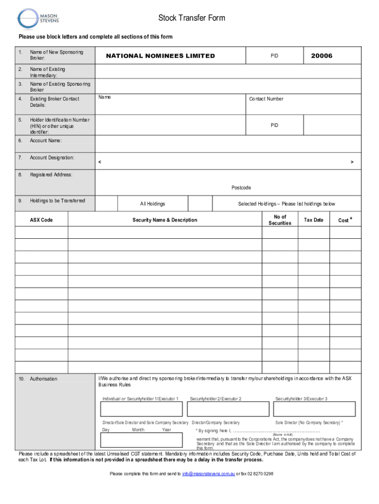Form preview
