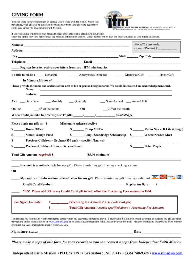 Form preview