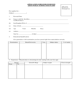 Form preview