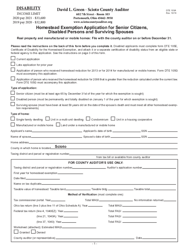 Fillable Online ReferenceScioto County Health Department - Ohio ...