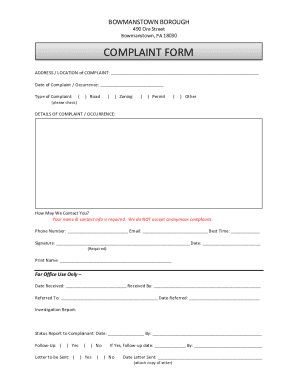 Form preview