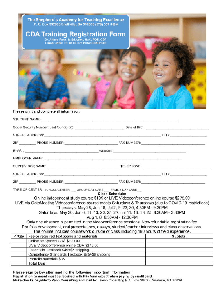 Childcare Training Printables