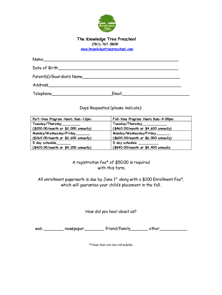 Form preview