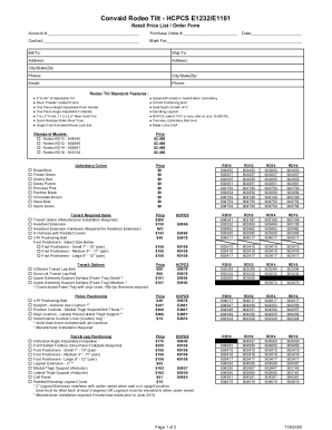 Convaid Rodeo Tilt Stroller Order FormMedicaleshop. Convaid Rodeo Tilt-in-space stroller is convenient, lightweight and folds compactly. Free Shipping on purchase of Rodeo stroller.