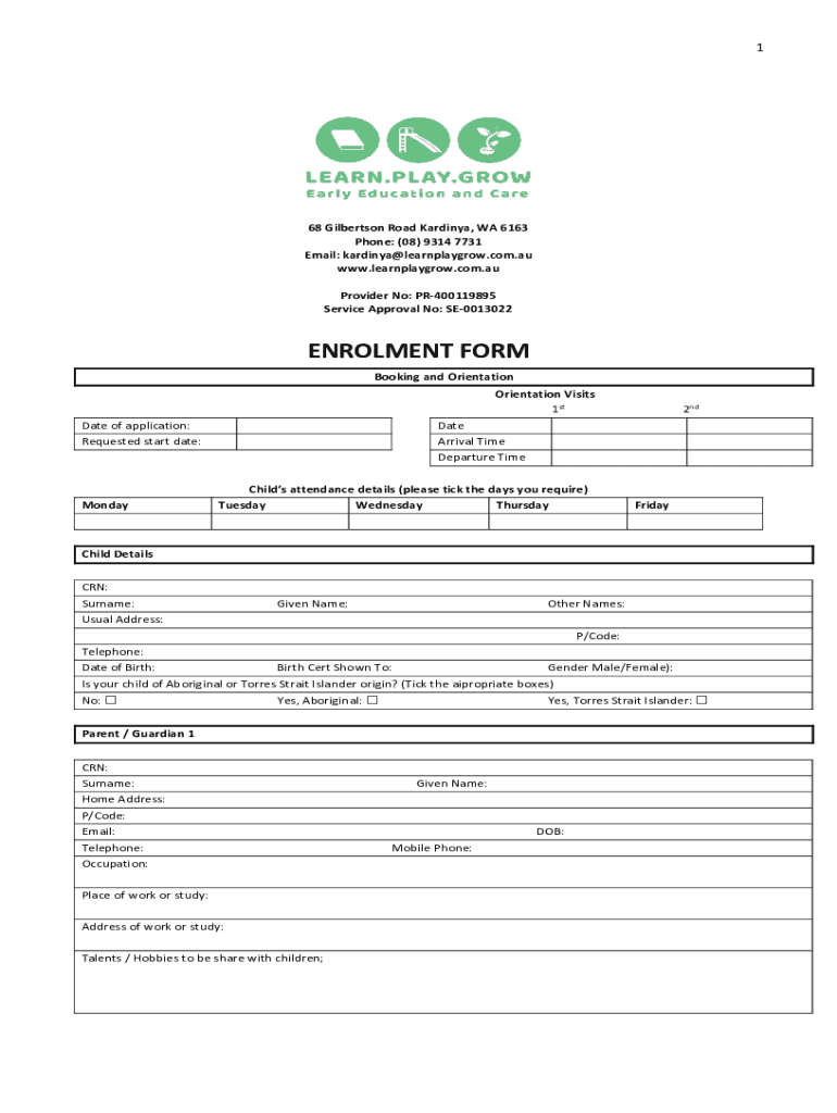 Form preview