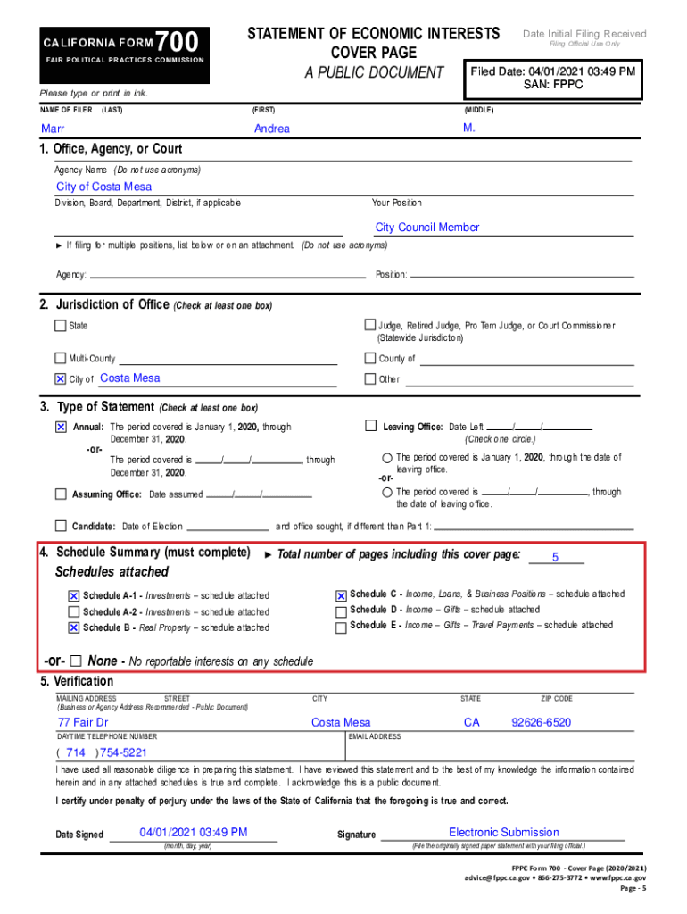 Form preview