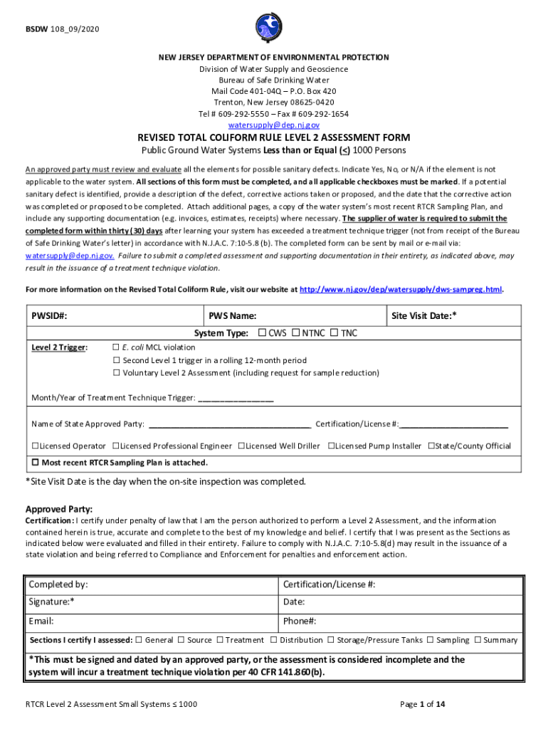 2020 NJ BSDW 108 Preview on Page 1