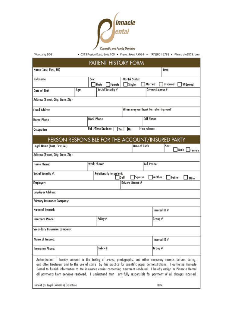 Fillable Online Local Anesthesia Consent Form Pinnacle Dental Fax