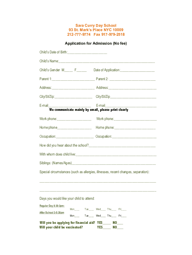Form preview