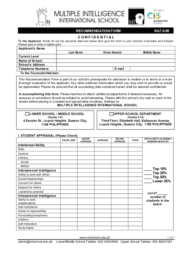 Form preview