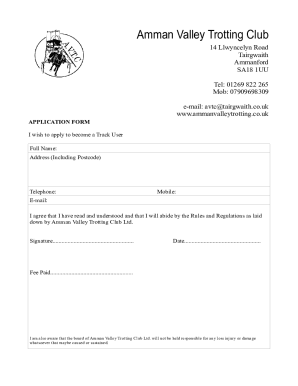 Amman Valley Trotting Club