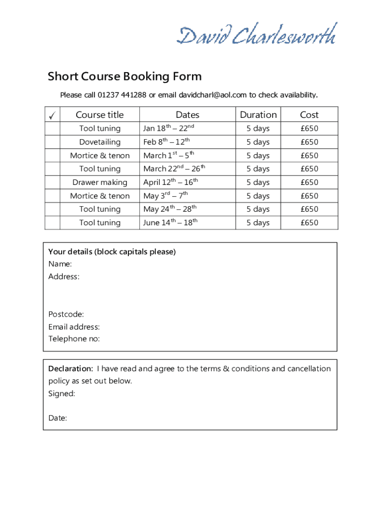 Form preview