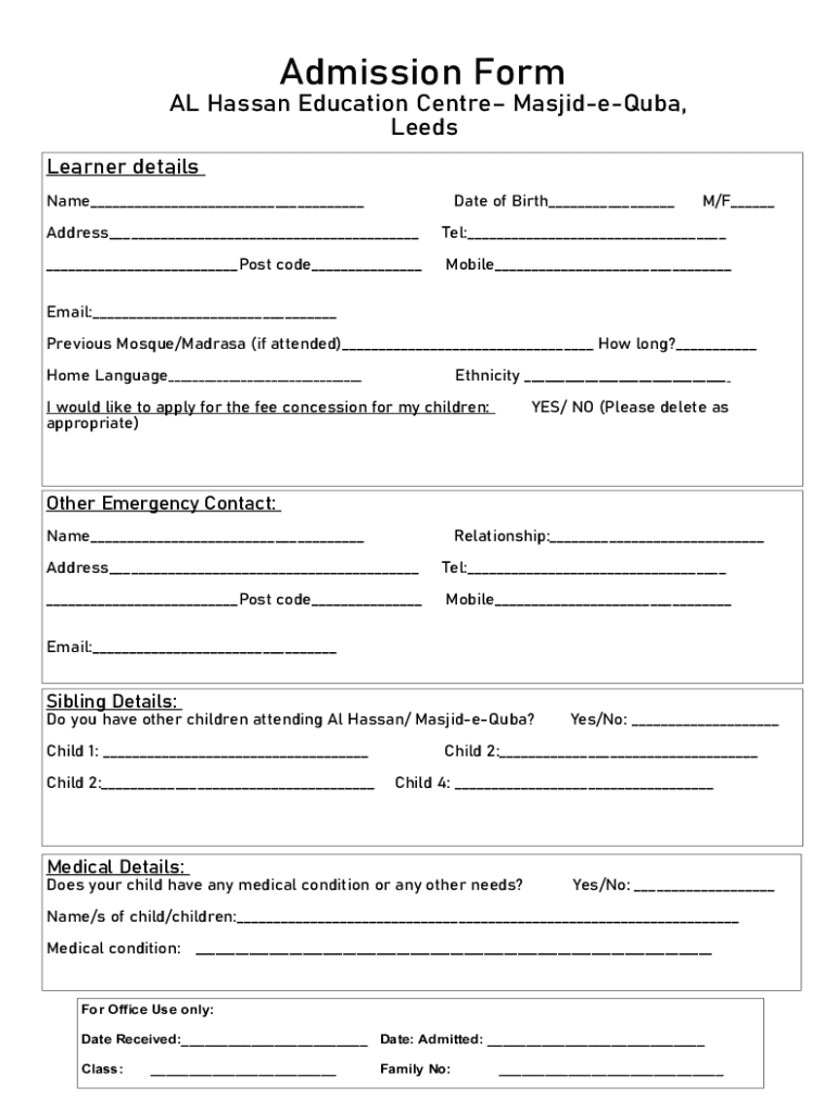 Form preview
