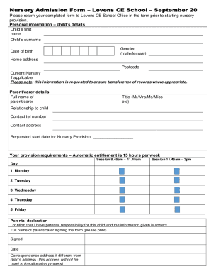 Form preview