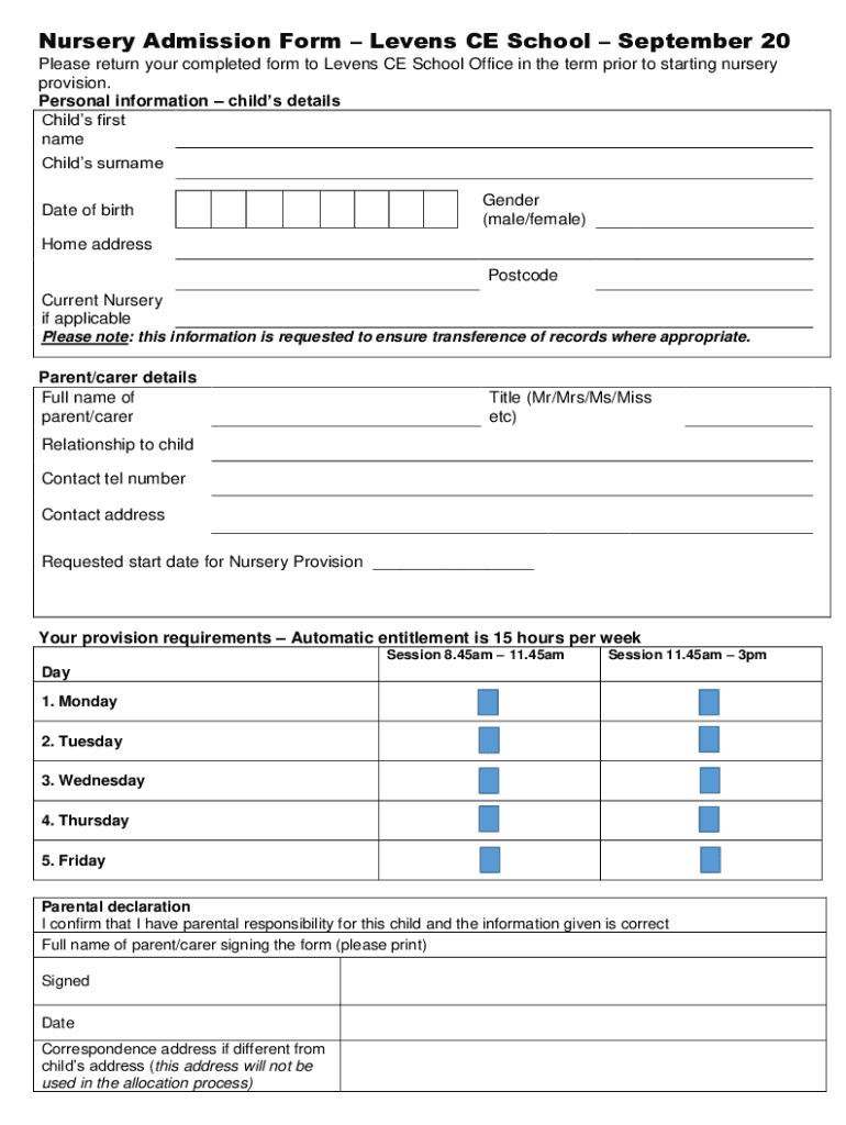 Form preview