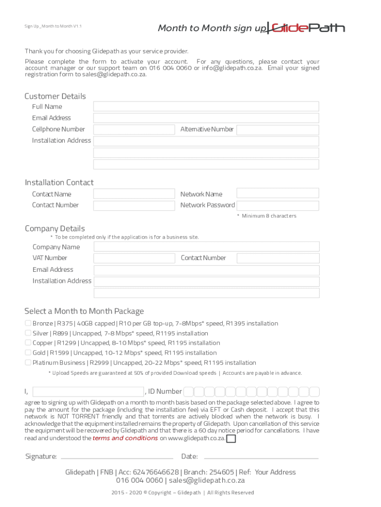Fillable Online Monthly Calendar Sign Up Sheet TemplatePrintable Blank ...