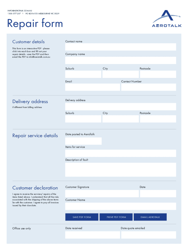 Form preview