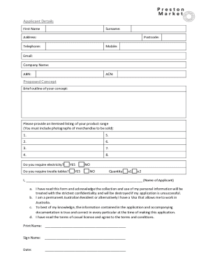 Form preview
