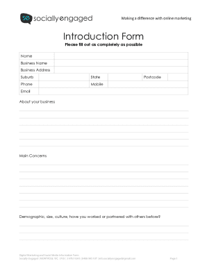 Form preview