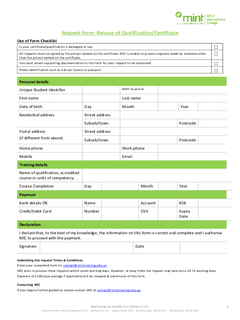 Form preview